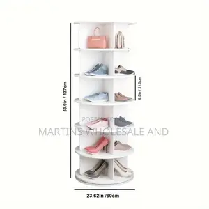 360° Rotating Shoe Rack