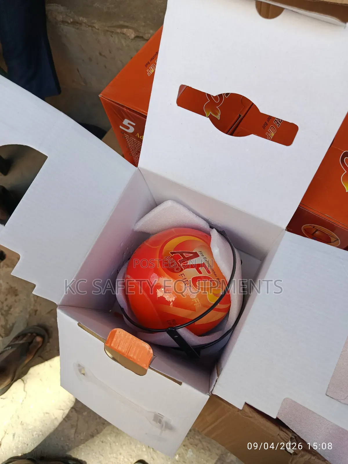 Fire Extinguisher Ball