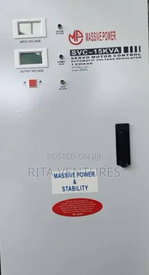 Massive Power 15kva Servo Motor Automatic Voltage Regulator SVC-15kva)