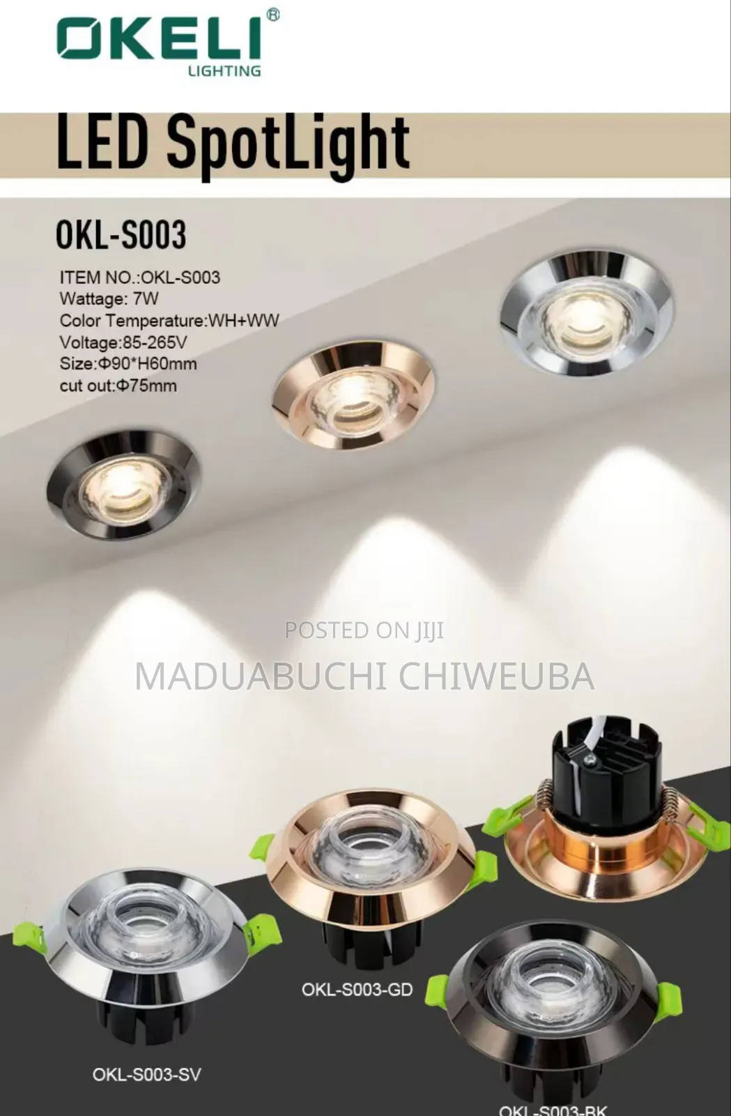 7w Led Cob Light