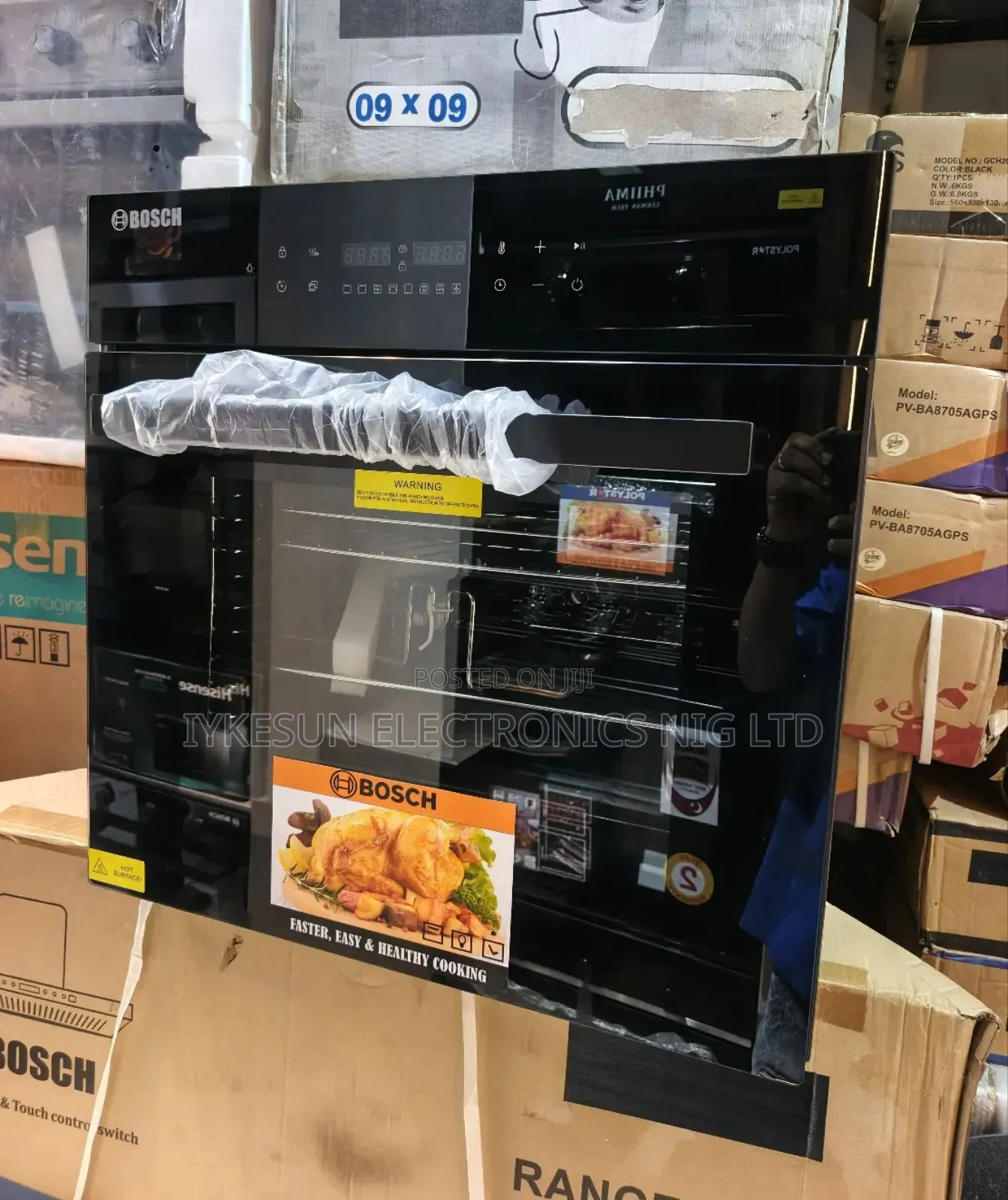 Original Bosch Built-in Automatic Digital Electric Oven With Gril Etc.
