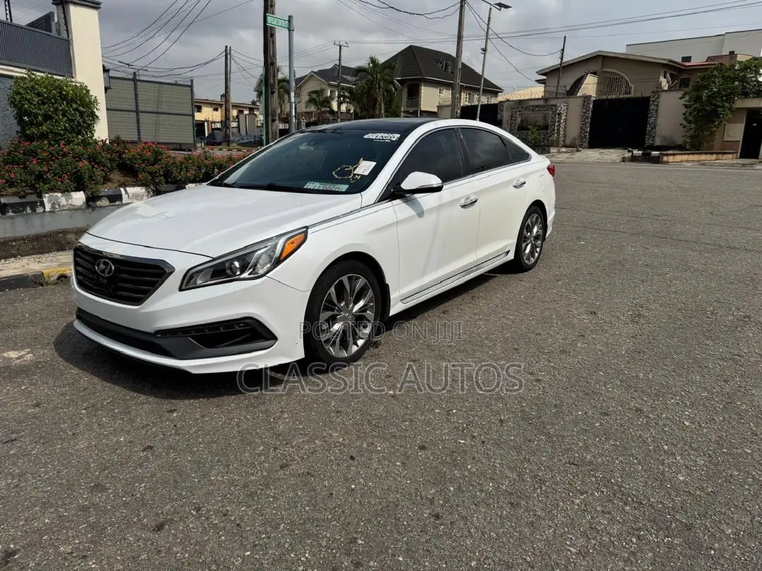 Hyundai Sonata 2015 White