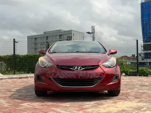 Hyundai Elantra 2013 Red