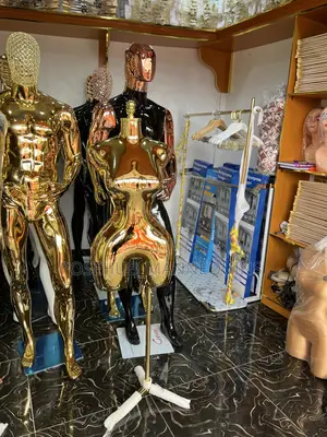 Half Body Gold BBL Mannequin