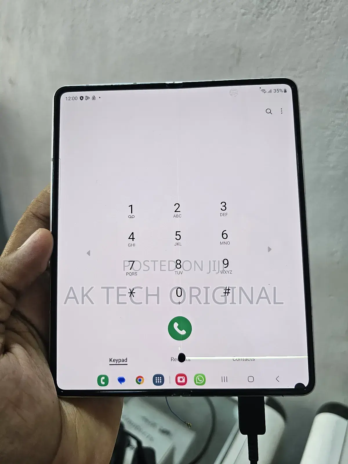 Samsung Galaxy Z Fold 3 Inner Screen