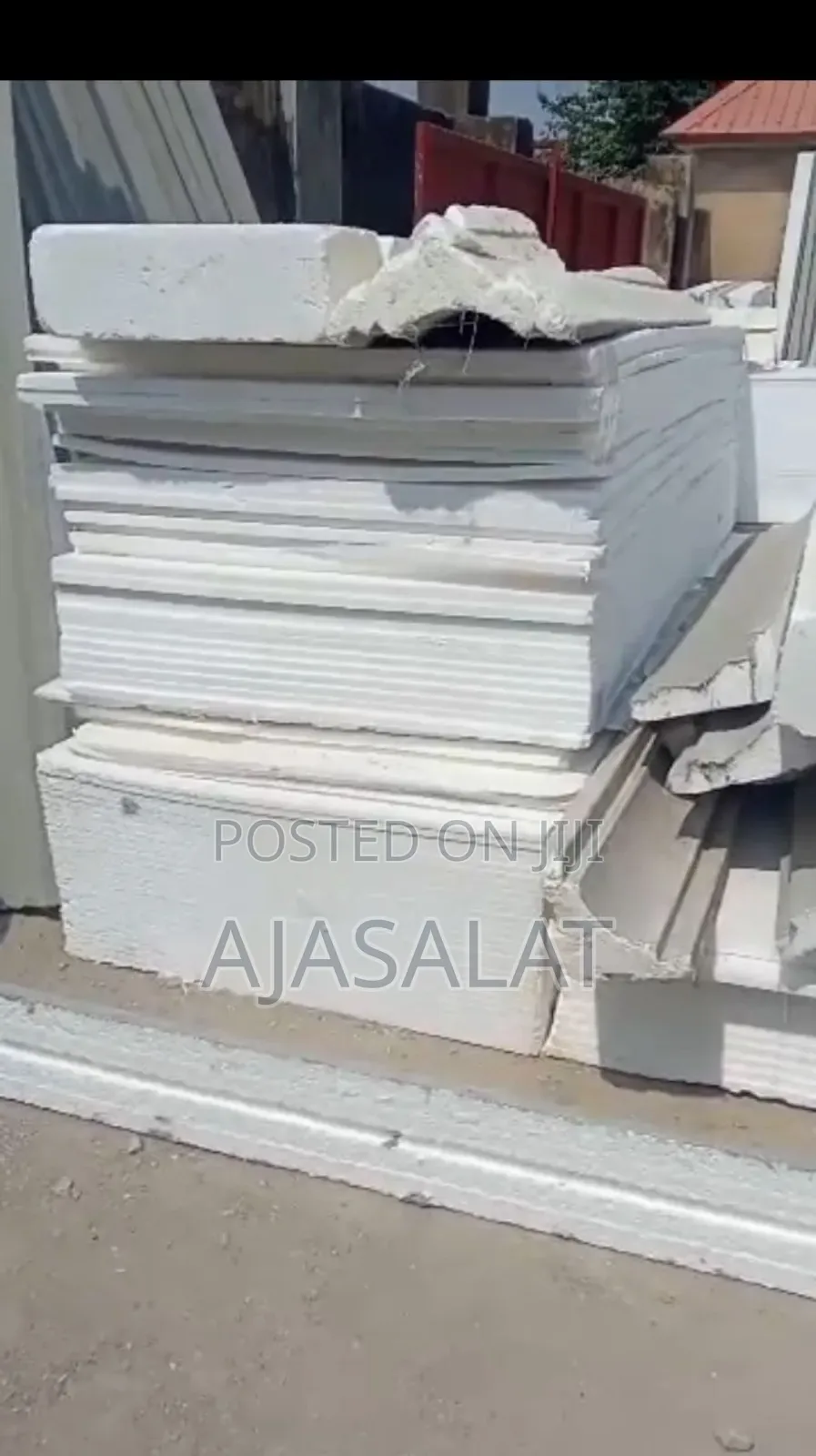 Polystyrene Parapet and Board