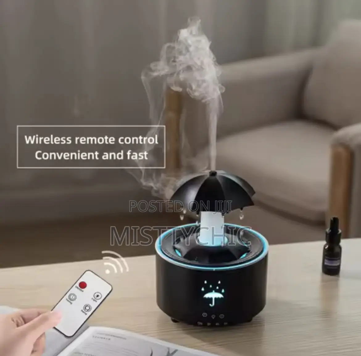 Rotating Waterdrop Aroma Diffuser