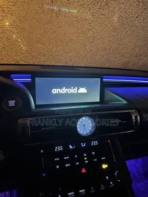 Lexus Is250 2013-219 Navigation Apple Carplay Screen