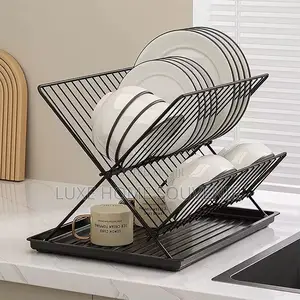 Foldable Quality Metal Dish Rack