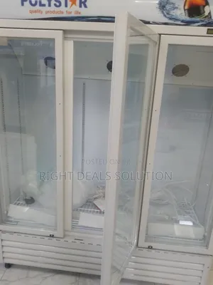 Polystar Triple Door Commercial Showcase Refrigerator