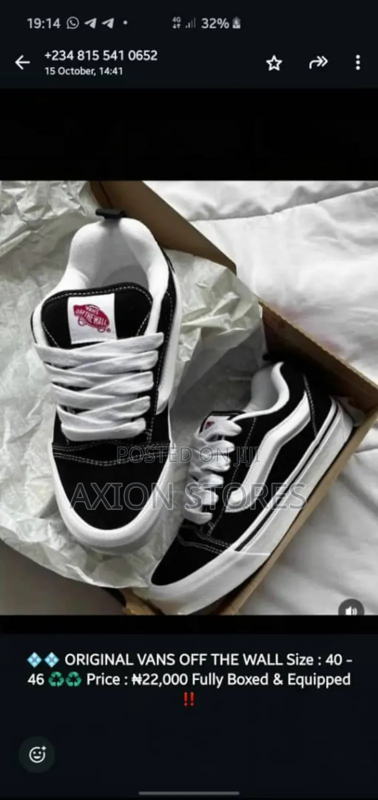 High Quality Vans Knu Skool Sneakers