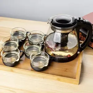 Teapot Set and 4 Cup