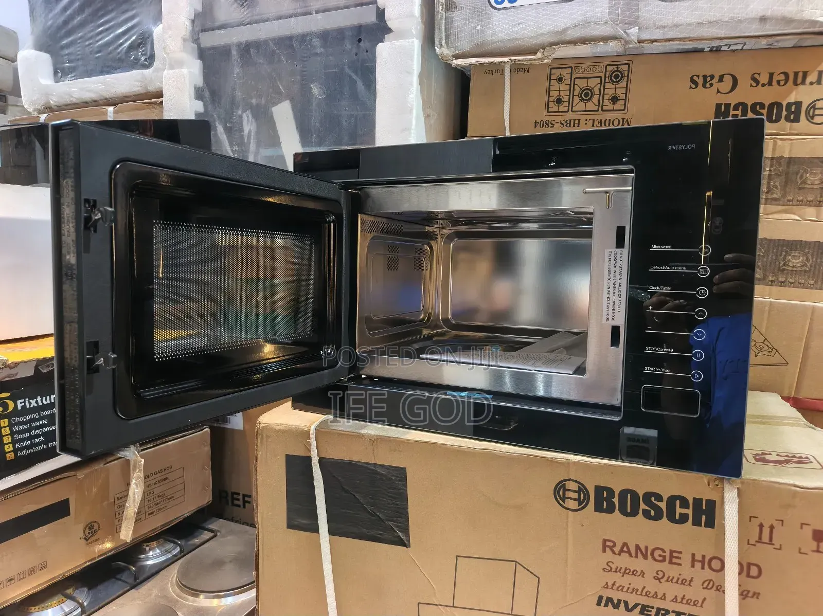 Original Bosch Built-in 30litters Automatic Digital Electric Microwave