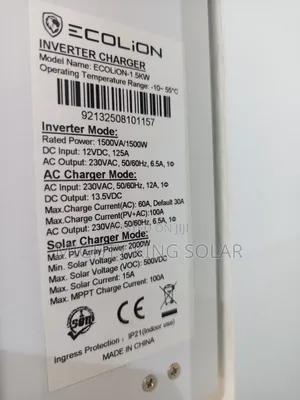 1.5kva Eco Lion Hybrid Inverter
