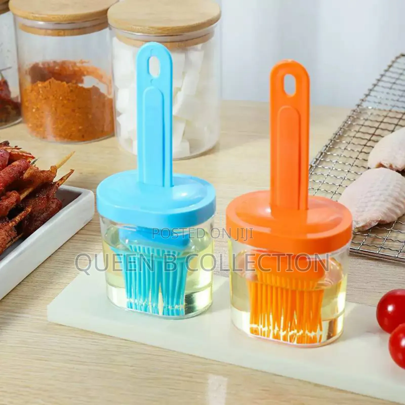 Silicone Brush With Bottle