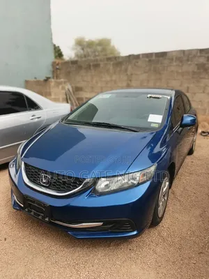 Honda Civic Sedan LX 2013 Blue