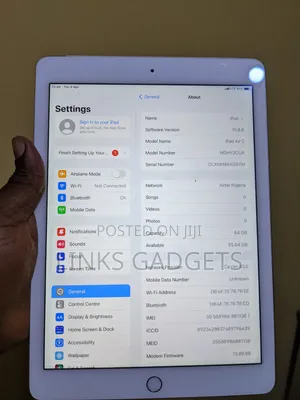 Apple iPad Air 2 64 GB Gray