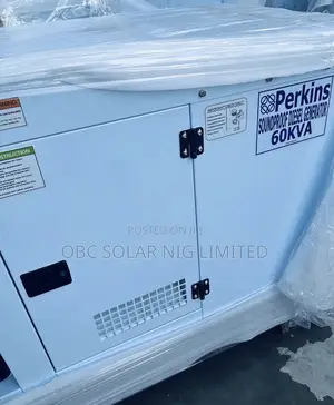 60kva Perkins – Strong, Silent, 100% Copper Coil