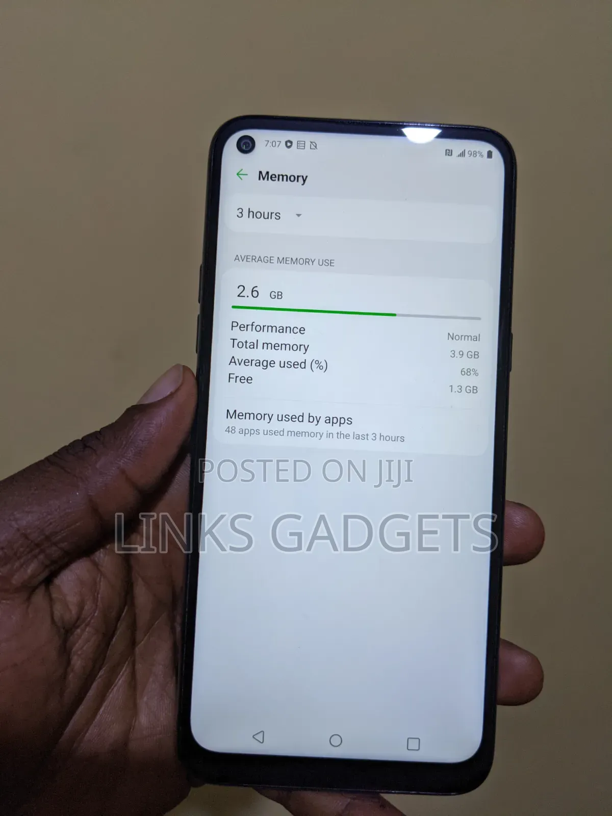 LG K61 128 GB Blue