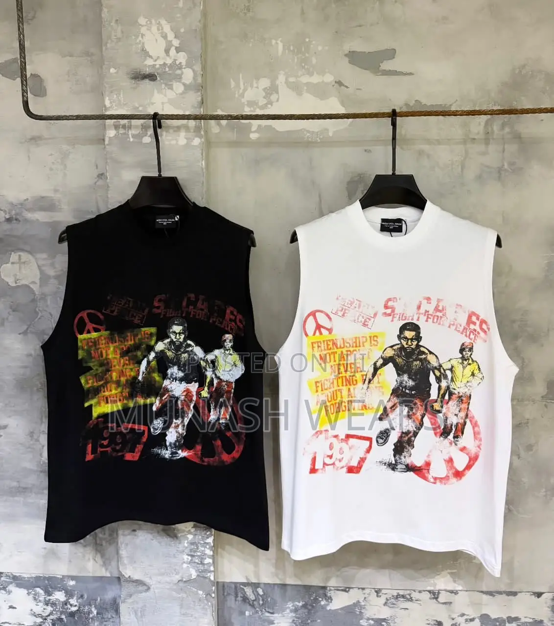 Armelss Tees M-3xl Available