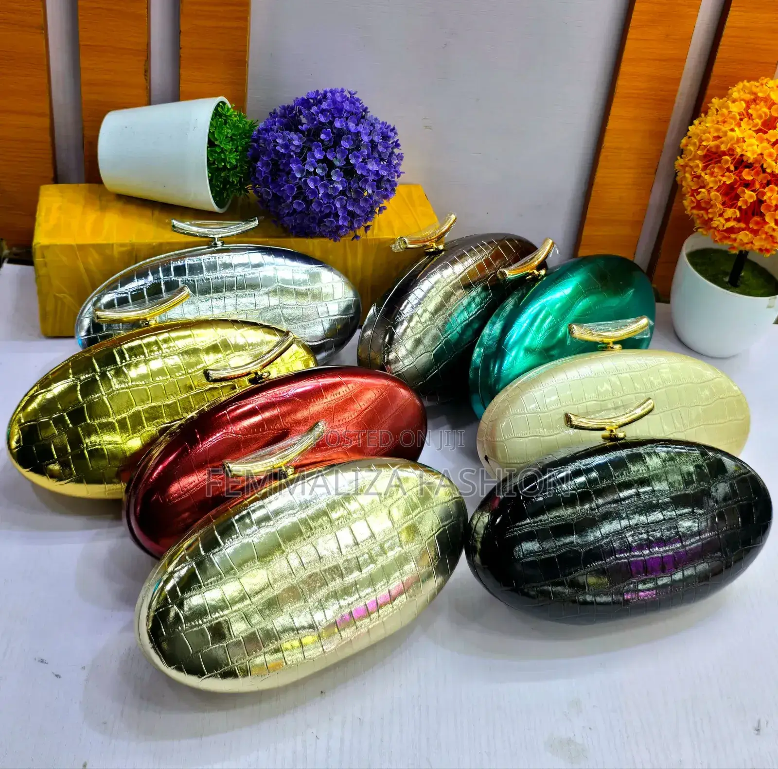 Elegant Marble Design Clutch Purses