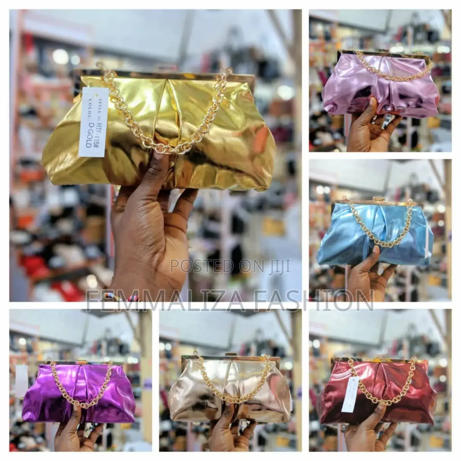 Satin Clutch Purses