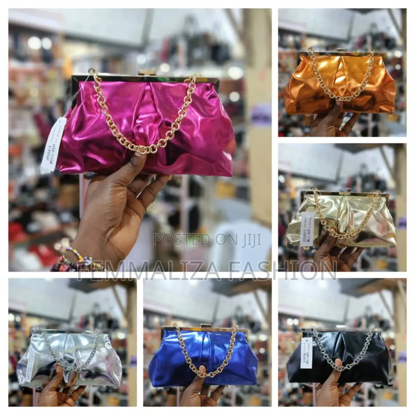 Satin Clutch Purses