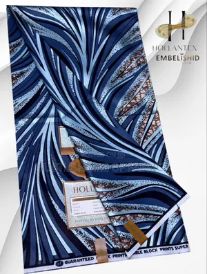 Quality Embellished Ankara With Beautiful Pattern As Gift Fornew Bride