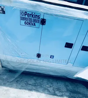 60kva Perkins – Strong, Silent, 100% Copper Coil Soundproof Generator