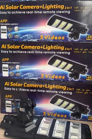 Three Lens Camera With Street Light