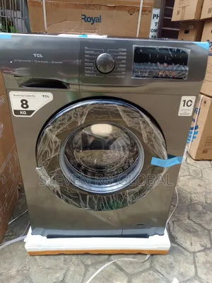 TCL 8kg Front Load Washing Machine | P608flg (Dark Grey)