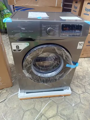 TCL 8kg Front Load Washing Machine | P608flg (Dark Grey)