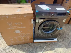 TCL 8kg Front Load Washing Machine | P608flg (Dark Grey)