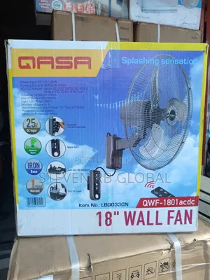Qasa 18” Ac/Dc Wall Fan | QWF-1801acdc