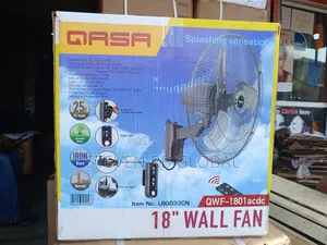 Qasa 18” Ac/Dc Wall Fan | QWF-1801acdc