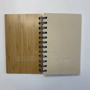Bamboo Hardcover A5 Dairy With Spiral Binding