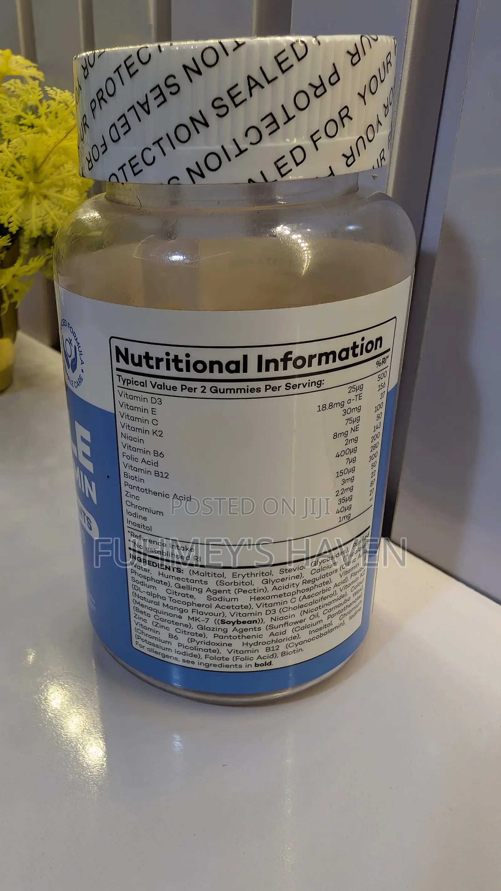 Elavate Female Multivitamin Gummies – Mango Flavour (60 Gummies)