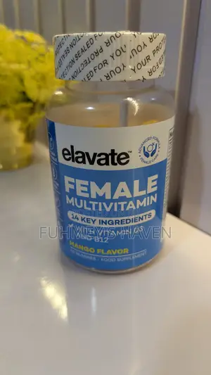 Elavate Female Multivitamin Gummies – Mango Flavour (60 Gummies)