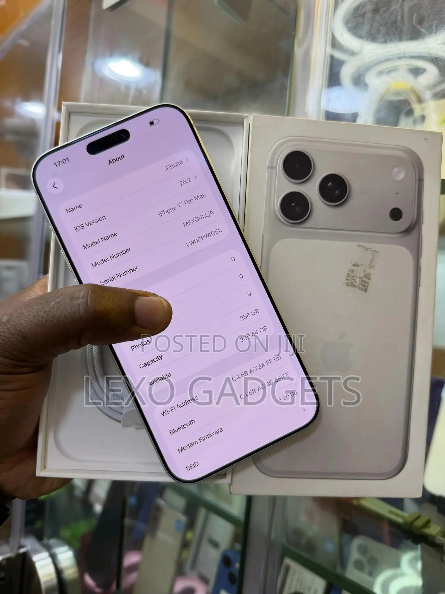 Apple iPhone 17 Pro Max 256 GB Silver