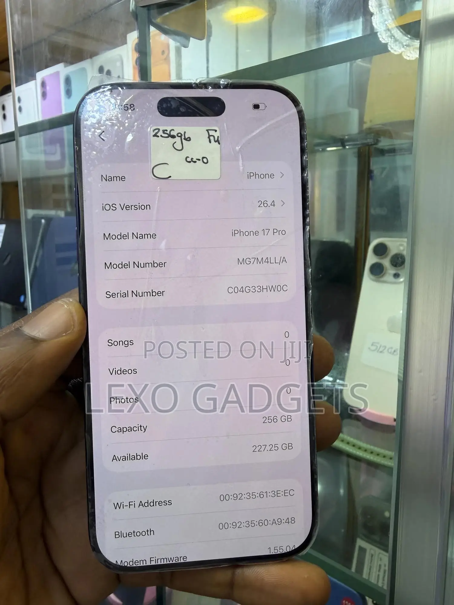 New Apple iPhone 17 Pro 256 GB Blue