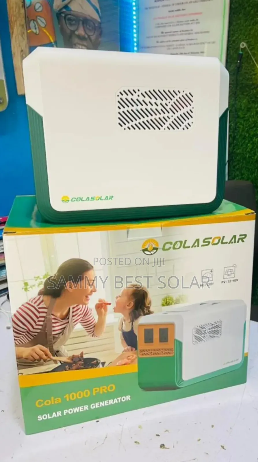 Cola 1000w-Pro Solar Generator