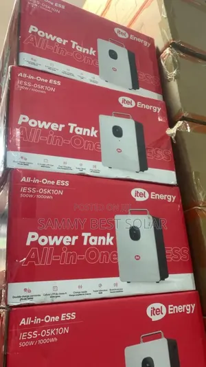 500watts Output Itel Power Tank Solar Generator