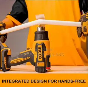 Ingco 20v Cordless Hot Air Gun Max 1022°F (550°C), 100/200 L/Min,