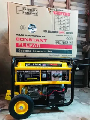 Elepaq Constant Sv22000e2 Gasoline Generator 10kw