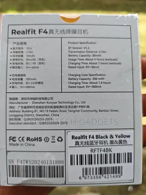 Realfit F4 Anc Earbuds