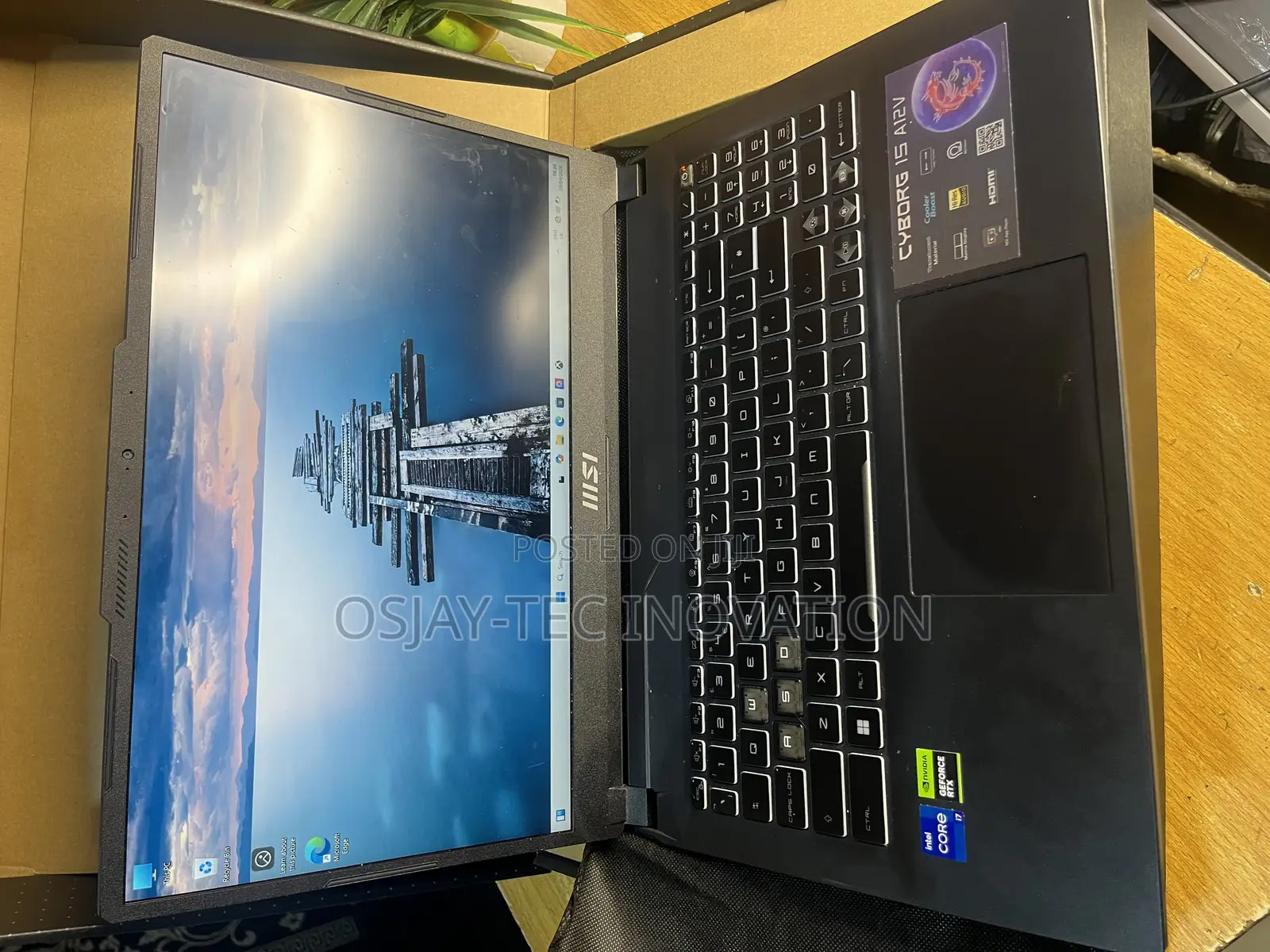 Laptop MSI Cyborg 15 16GB Intel Core i7 SSD 512GB