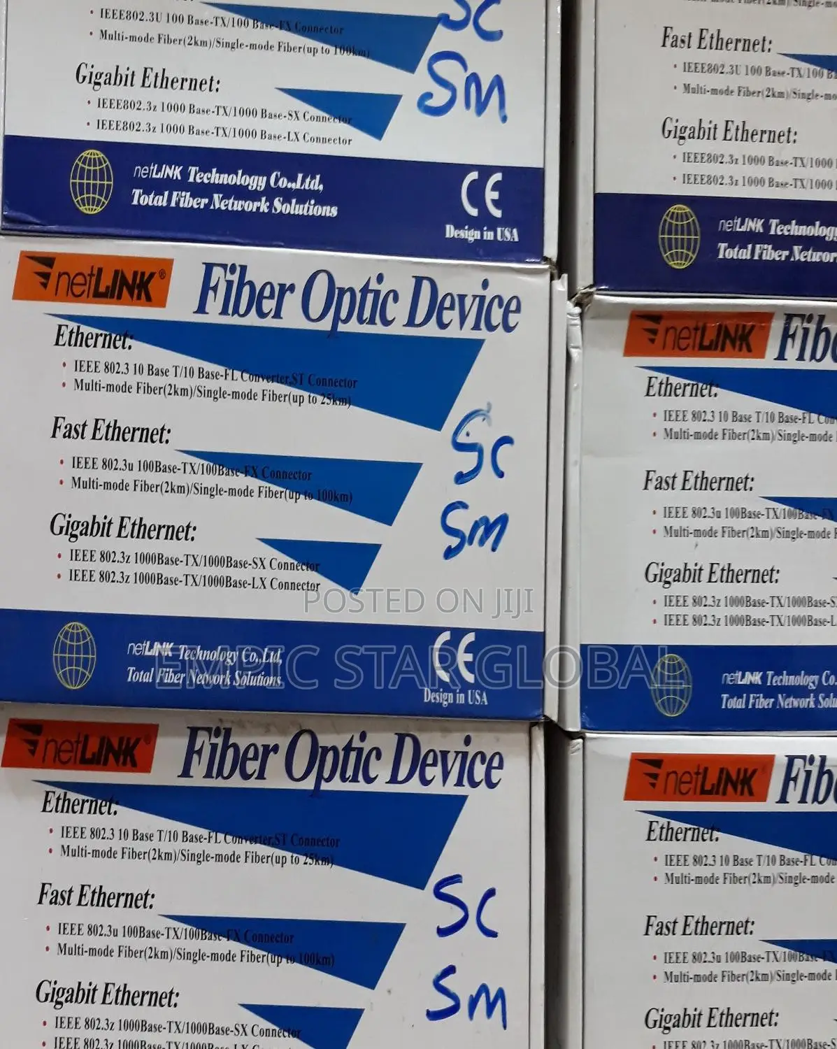 Ethernet to Fiber Converter Single Mode and Multimode