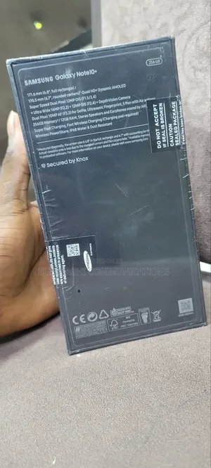 New Samsung Galaxy Note 10 Plus 512 GB Black