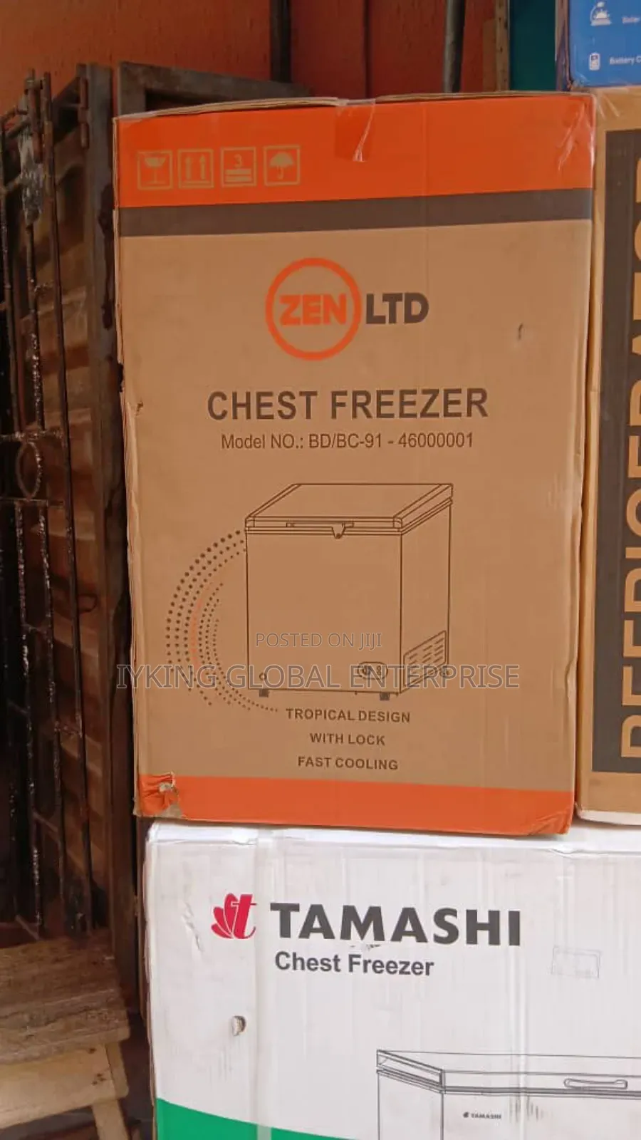 Zen LTD Bd/Bc-91 Chest Freezer