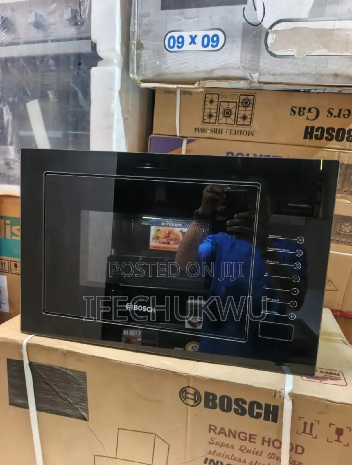 Original Bosch 60x60cm Built-in Luxury Automatic Digital Microwave